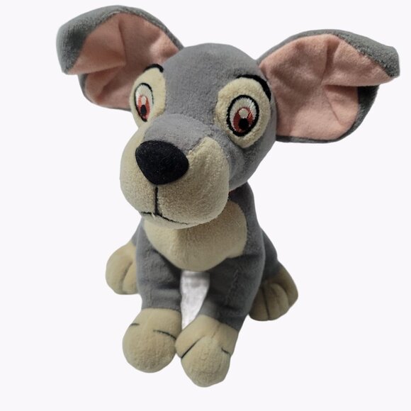 Walt Disney Store Lady and The Tramp Scamp 6 inch Plush Dog Stuffed Animal Toy - Picture 1 of 7